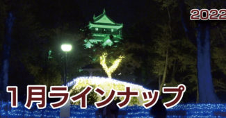 岡崎城｜１月のラインナップ｜イメージ写真