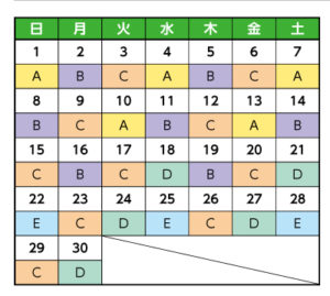 レギュラー番組｜各番組タイムテーブル｜２０２４年９月号